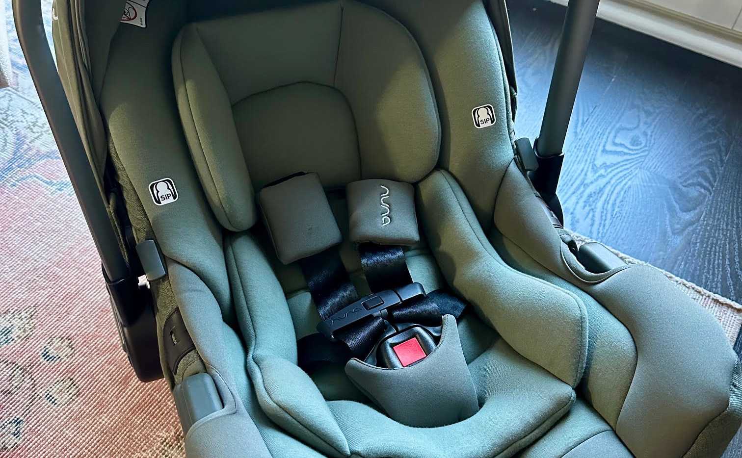 The Nuna Pipa Rx Infant Car Seat in Pine.