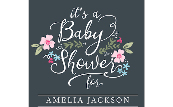 Try this invitation's wording: “It’s a Baby Shower for [parent name]”.