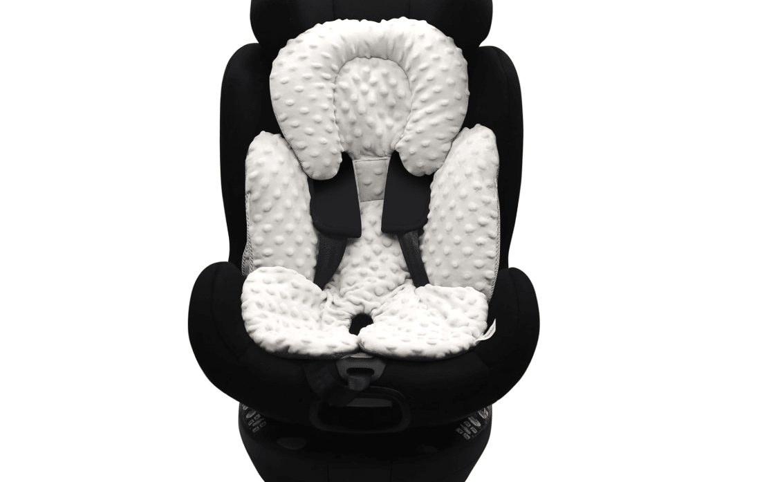 This aftermarket car seat insert is unsafe to use.