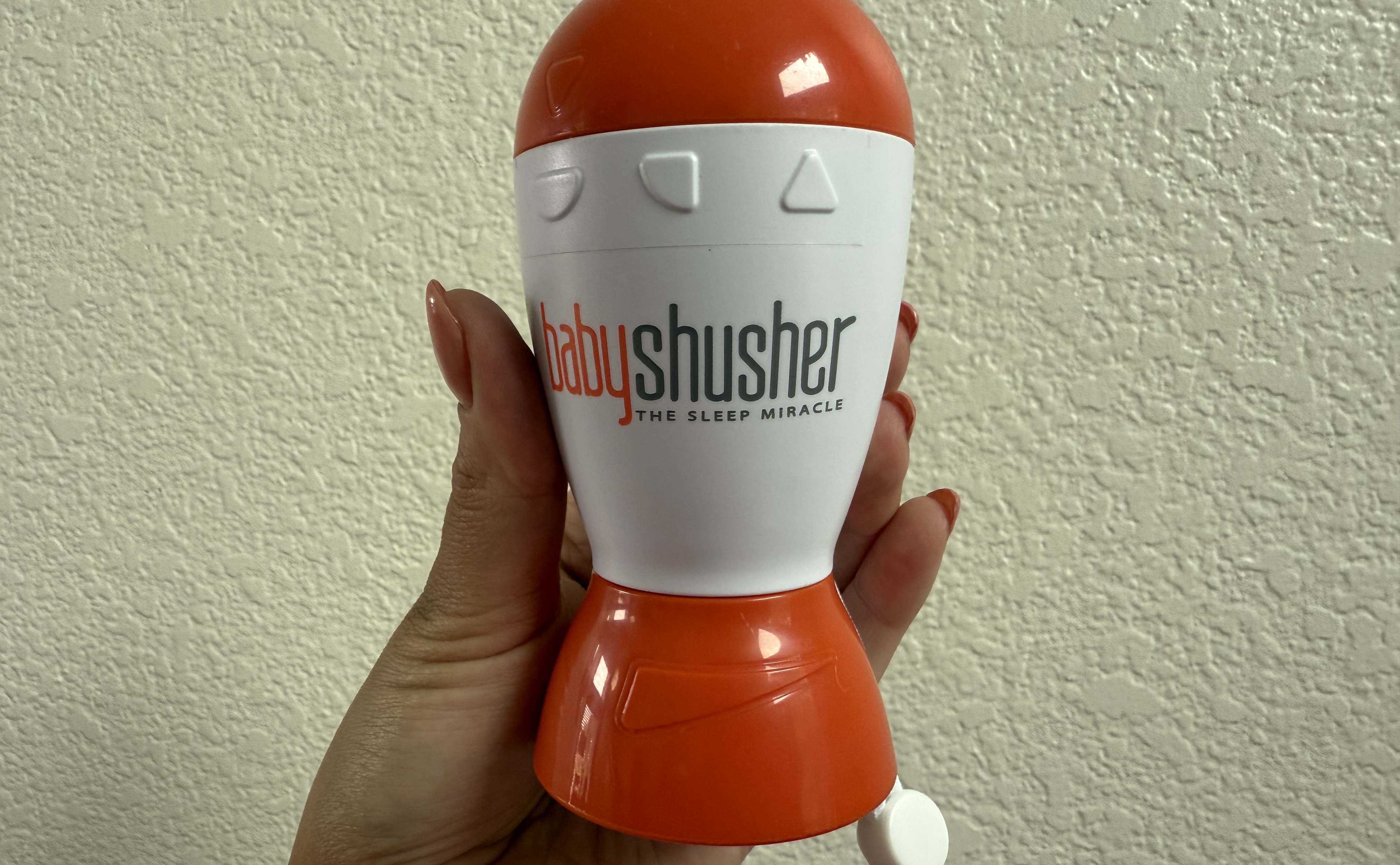 Baby Shusher Soother portable white noise machine.