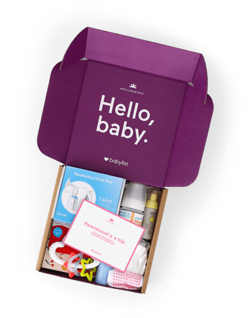 Babylist registry sale welcome box