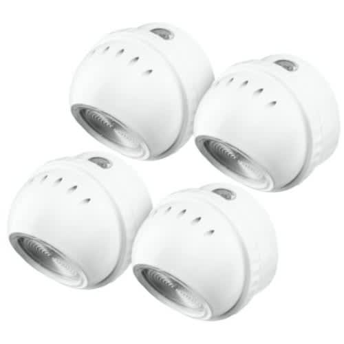Orksun Automatic Dusk-to-Dawn White LED Night Light w. Precision Sensor (Pack of 4)