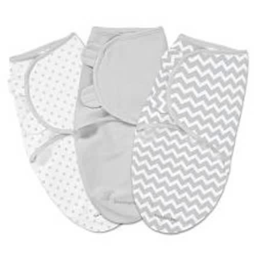 Summer Infant SwaddleMe 3pk Chevron & Stars (SM)