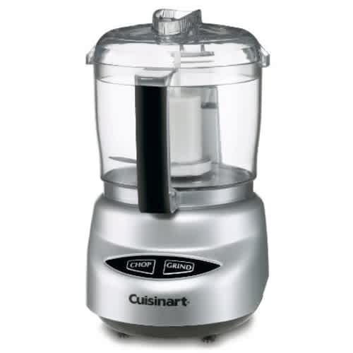Cuisinart DLC-2ABC Mini-Prep Plus Food Processor, Brushed Chrome