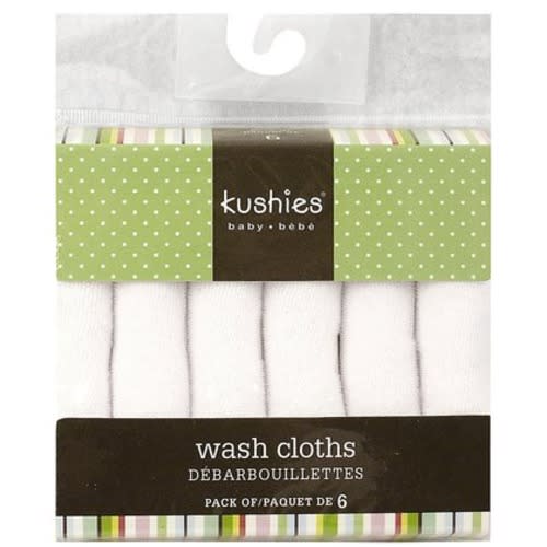 Kushies Washcloth Set - 6 pk