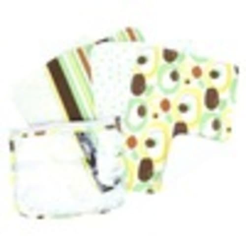 Trend Lab 5 Pc. Burp Cloth and Pouch Set - Giggles : Target
