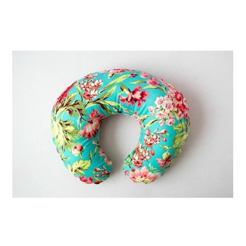 Floral boppy cover bare naked boppy cover nursing pillow by KBCute