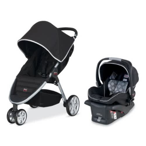Britax 2014 B-Agile and B-Safe Travel System, Black