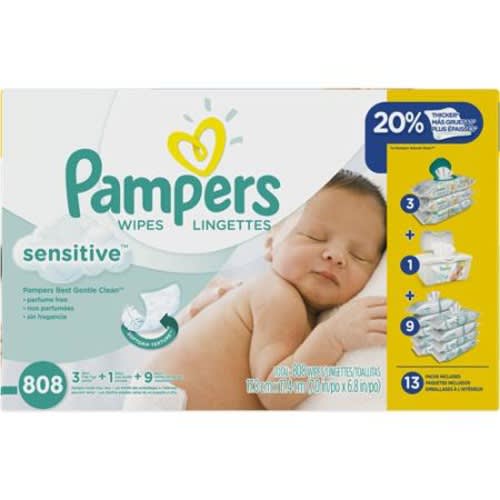 Pampers Sensitive Baby Wipes Multipack, 808 sheets Sponsored Products