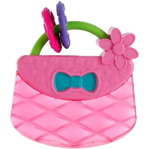 Bright Starts Pretty in Pink Carry & Teethe Purse Sponsored Products