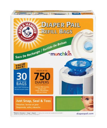 Munchkin Arm & Hammer Diaper Pail Refill Bags
