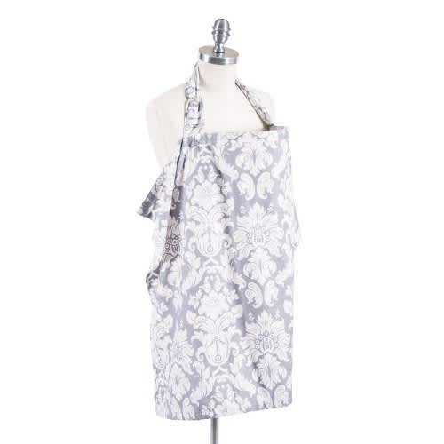 Bebe Au Lait Nursing Cover - Color: Chateau Silver