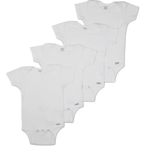 Gerber Onesies Brand Newborn Baby 4-Pack Short Sleeve One-Piece Underwear