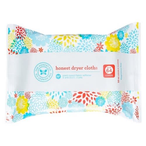 Honest Anti-Static Reusable Dryer Cloths - 64 Loads