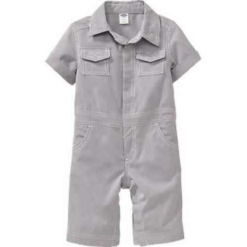 Pinstriped Coveralls for Baby | Old Navy