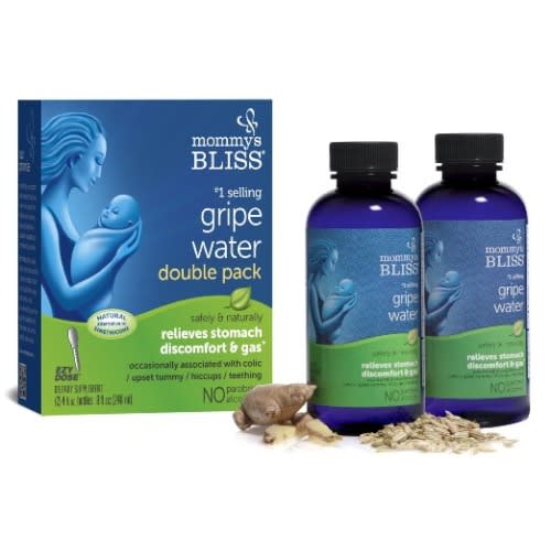 Mommy's Bliss Double Pack Gripe Water, 8 Ounce