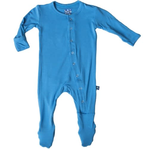 KicKee Pants Boys' Solid-Colored Footie