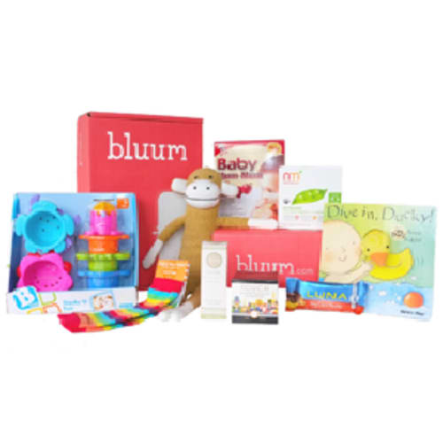 A monthly box of new goodies for mom & baby