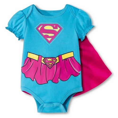 Supergirl Newborn Girlsâ€˜ Bodysuit					, Size: 3-6 Months