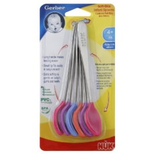 Gerber Graduates BPA Free Soft Bite Infant Spoon