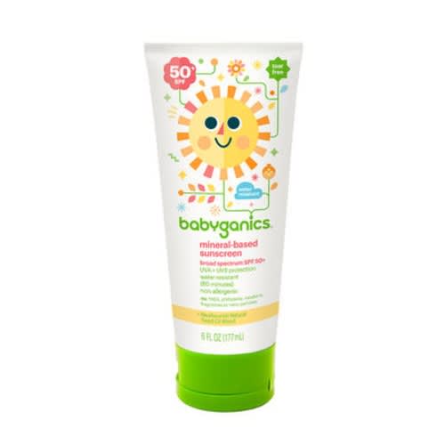 BabyGanics Sunscreen Lotion (50 SPF) | giggle Baby Skincare