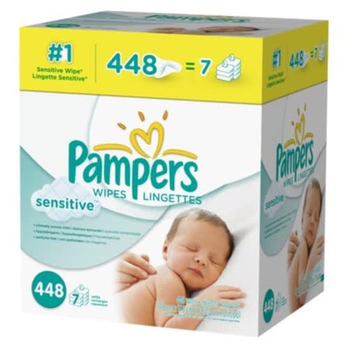 Pampers Sensitive Baby Wipes - 576