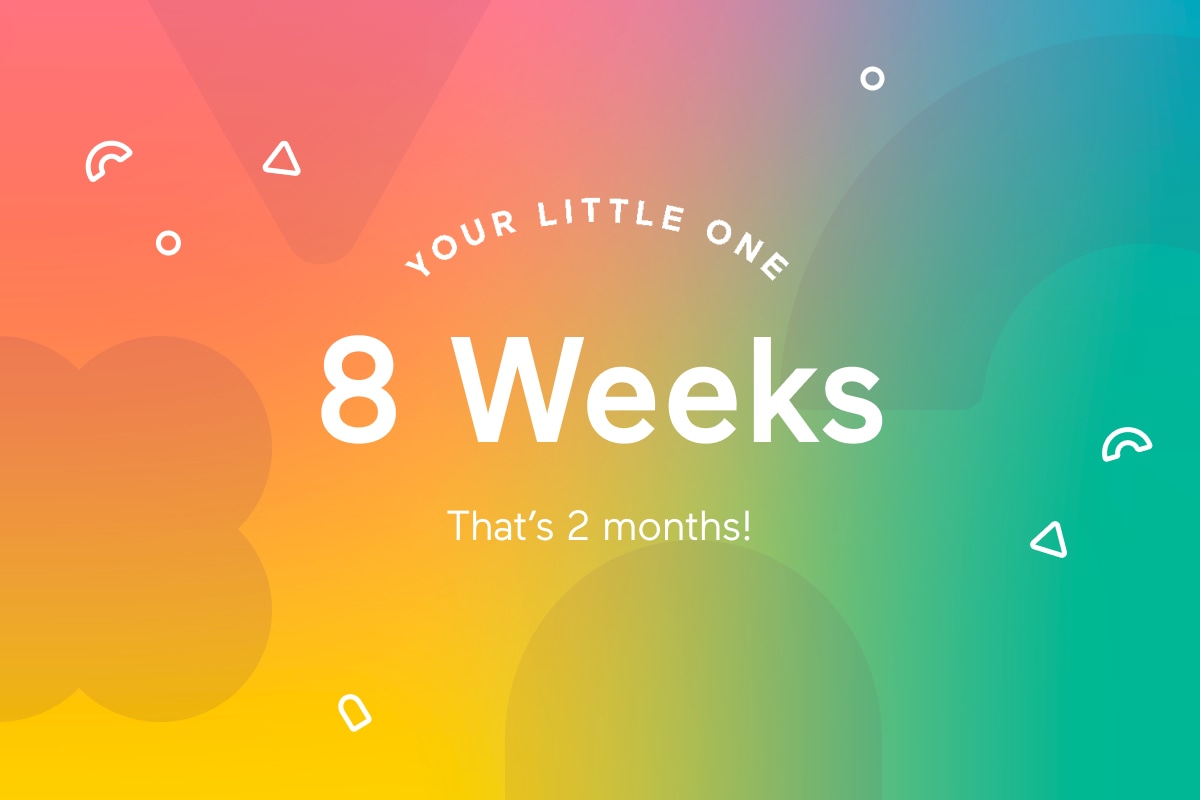 8 week old sales milestones for baby