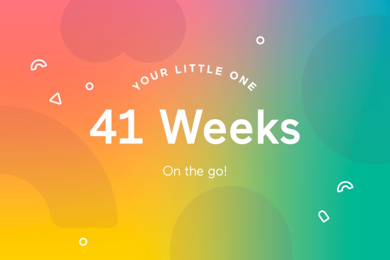 Your 41-Week-Old Baby.
