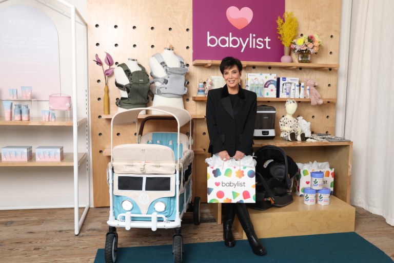 Kris Jenner Shops Babylist Beverly Hills to Help With Kourtney’s Registry.