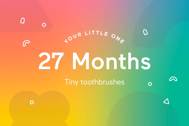 27-Month-Old Toddler: Your Little Teether.