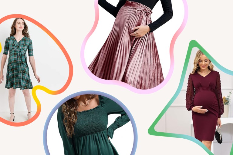 The Best Holiday Maternity Outfits on