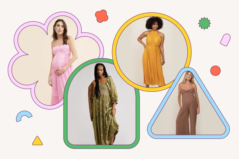 The Best Baby Shower Dresses, According to Babylist Moms-to-Be.