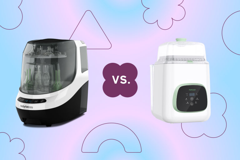 Baby Bottle Washers Review: Baby Brezza and Momcozy.