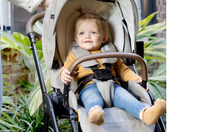Video: The 3-in-1 JOIE Kava Stroller Offers a Smooth Ride and Extra Storage.