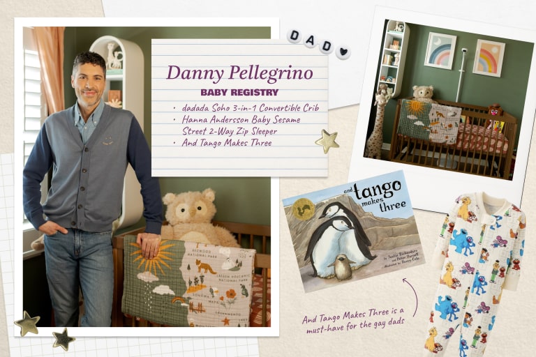 Inside Danny Pellegrino’s Baby Registry for Two-Dad Families.