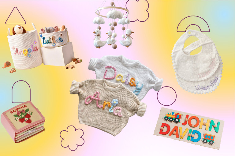 The Best One-of-a-Kind Baby Products to Add to Your Registry from Etsy.