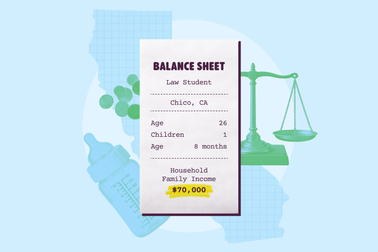 Baby Balance Sheet: A Family of 3 Living in Chico, California, on $70,000
