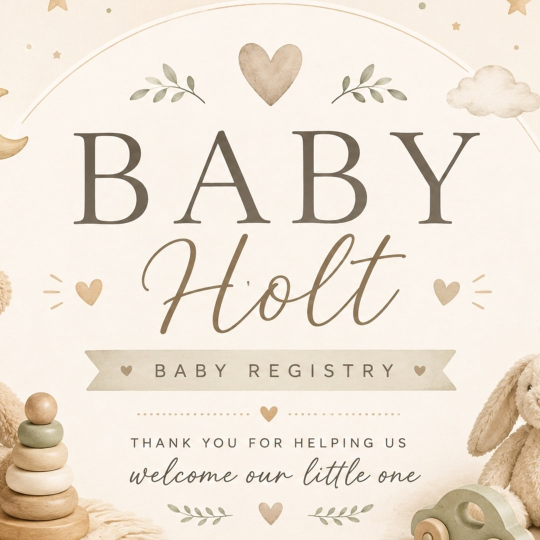 Photo shared by Kasie & Sean for their Babylist baby registry.