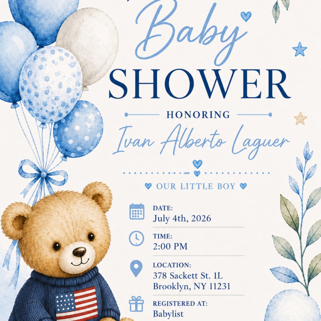 Photo shared by Francisco for their Babylist baby registry.