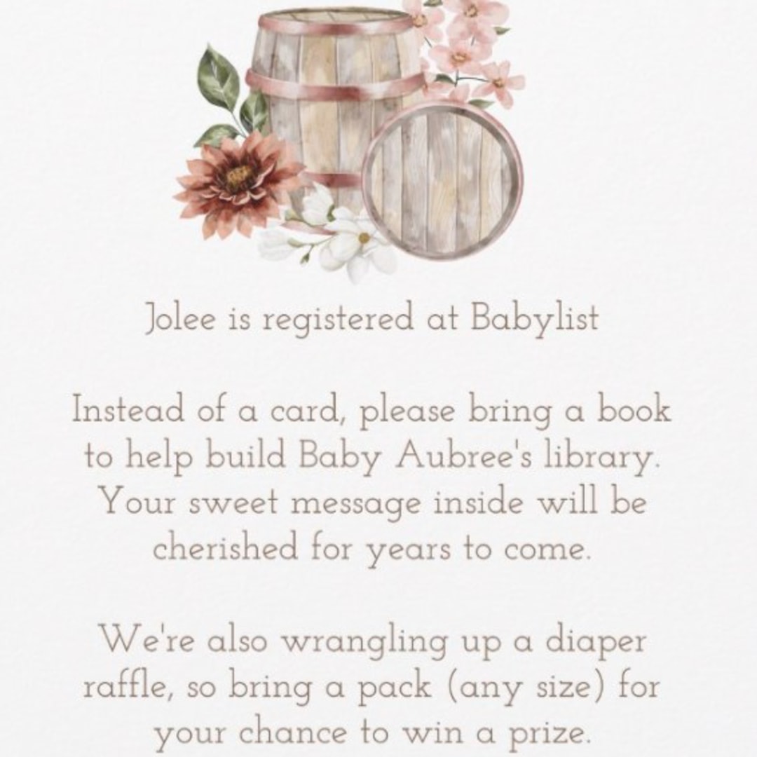 Photo shared by Jolee for their Babylist baby registry.