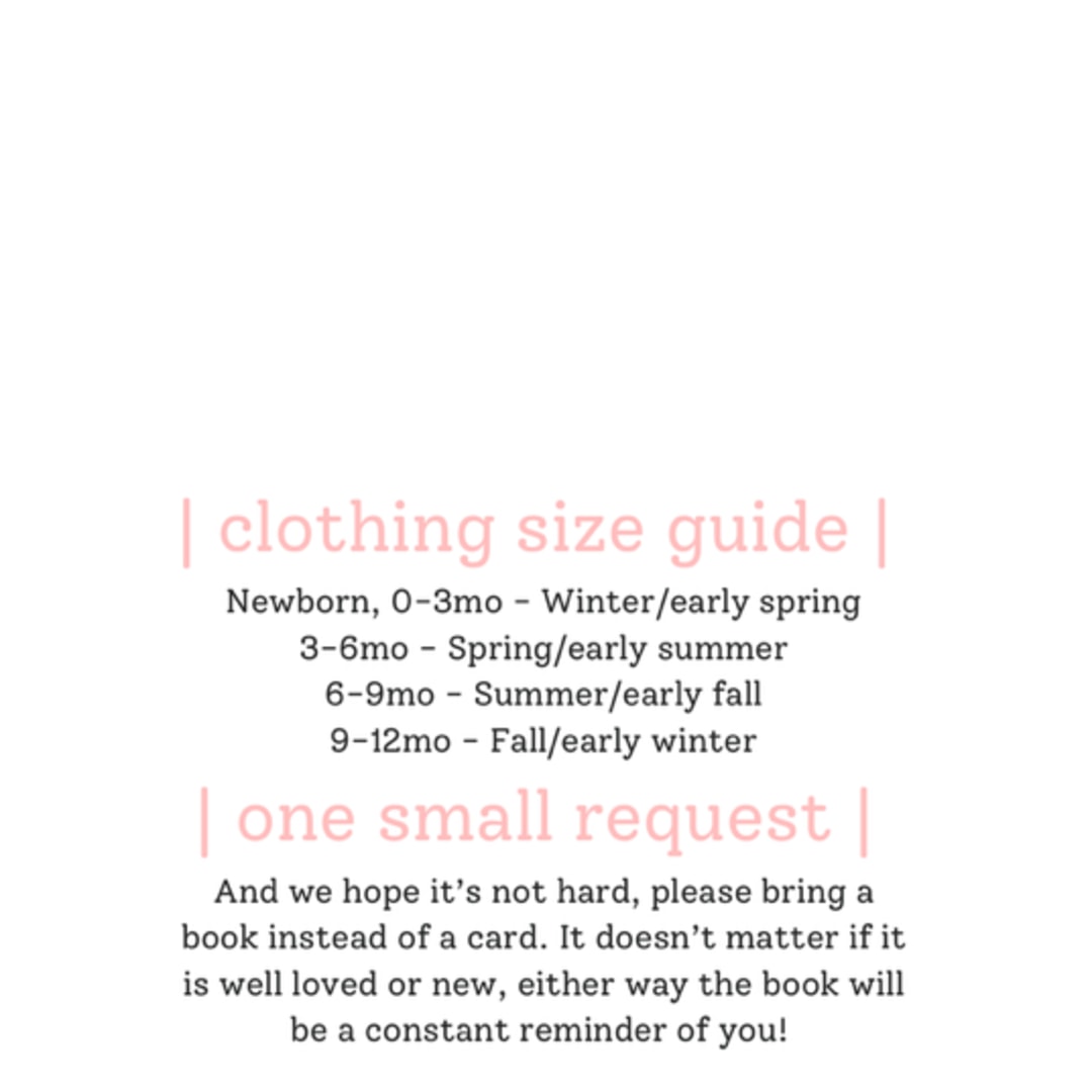 Photo shared by Sara for their Babylist baby registry.