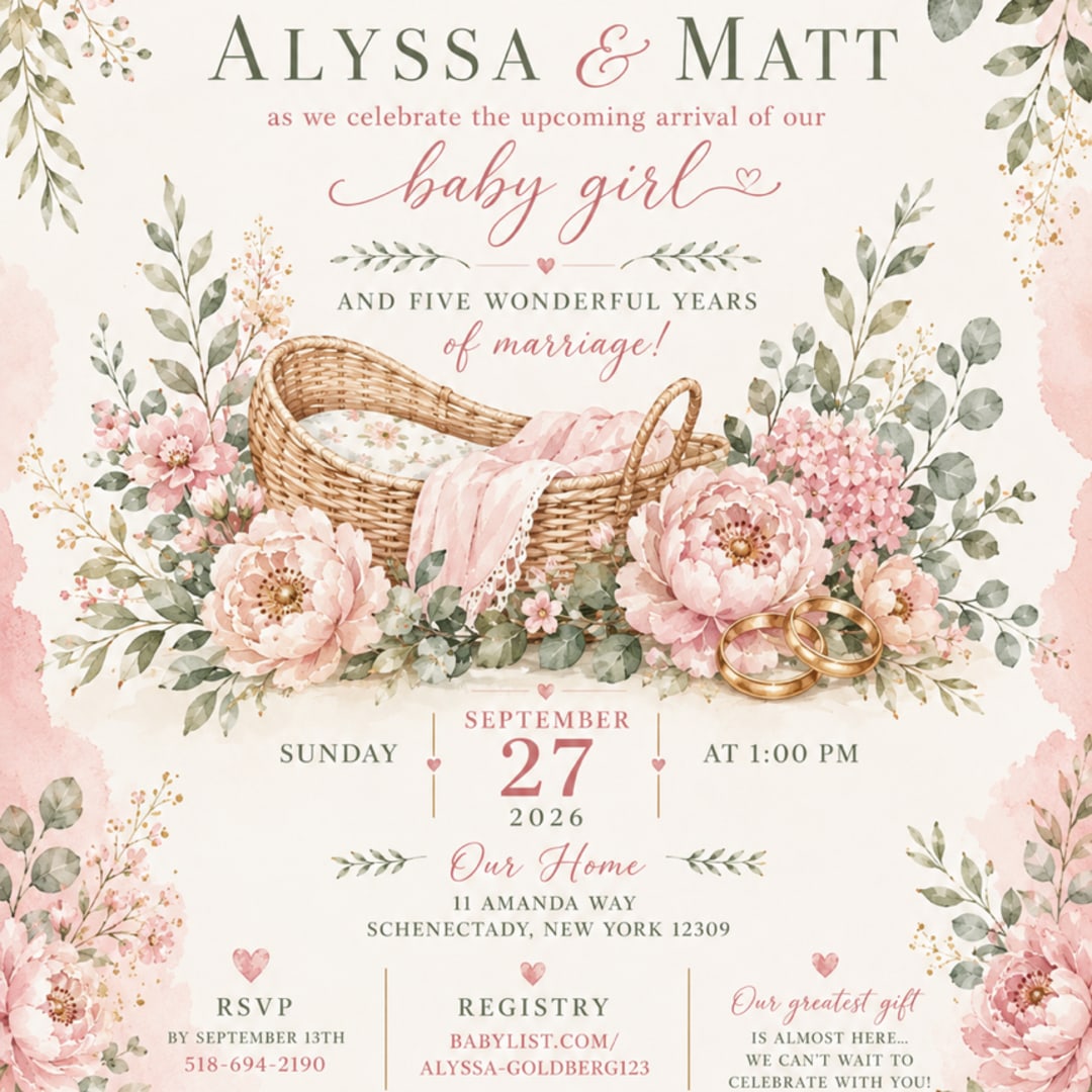 Photo shared by Alyssa for their Babylist baby registry.