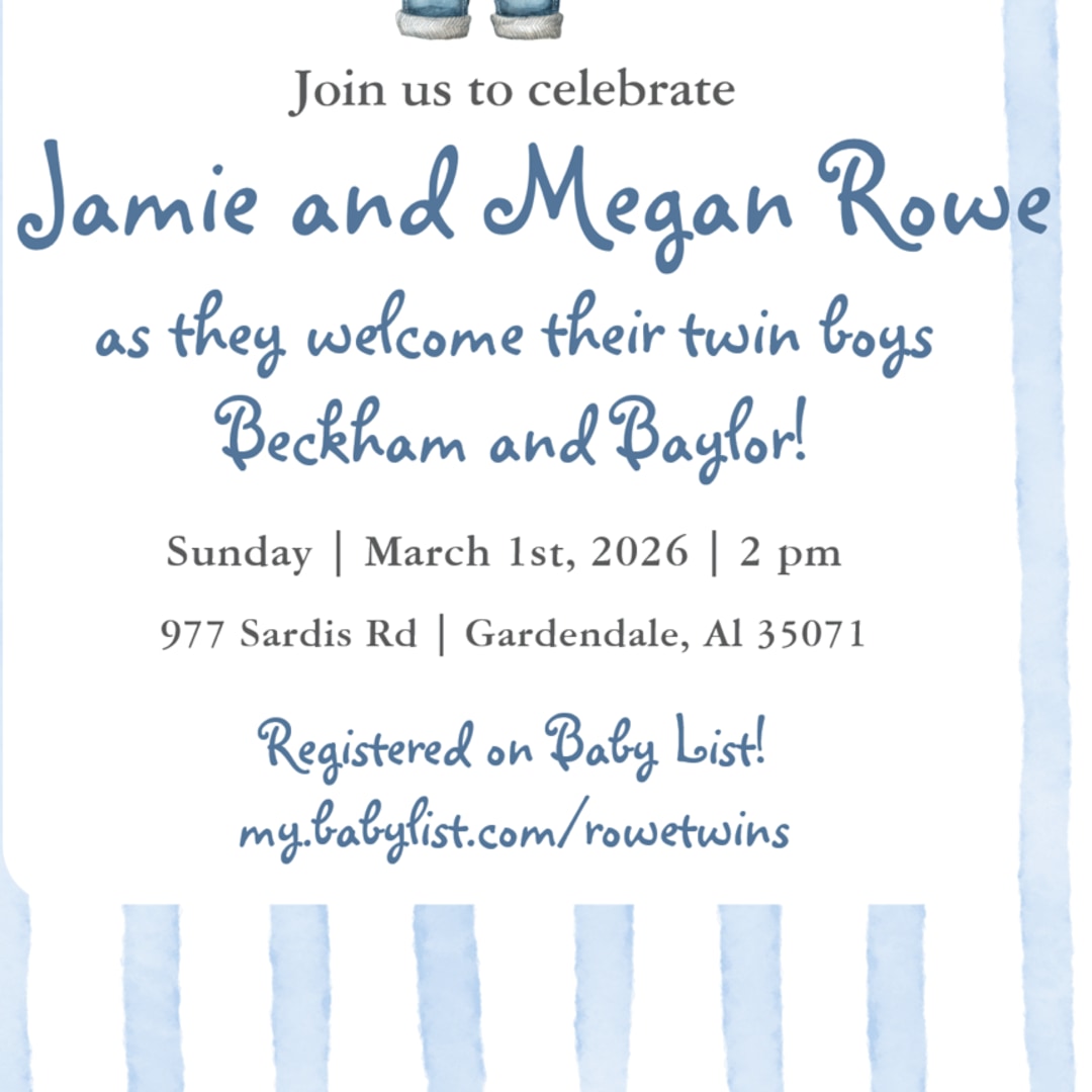 Photo shared by Megan for their Babylist baby registry.