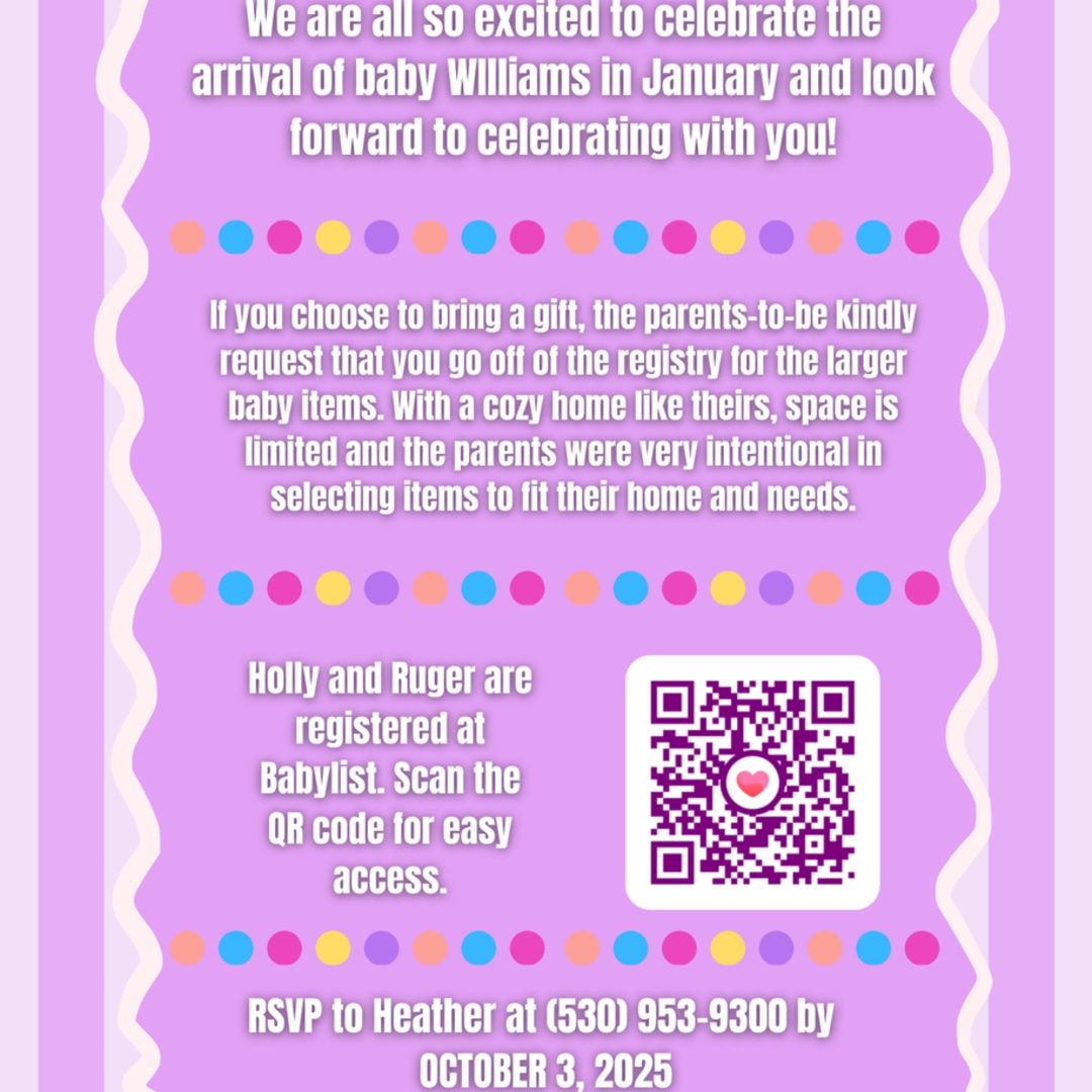 Photo shared by Holly for their Babylist baby registry.