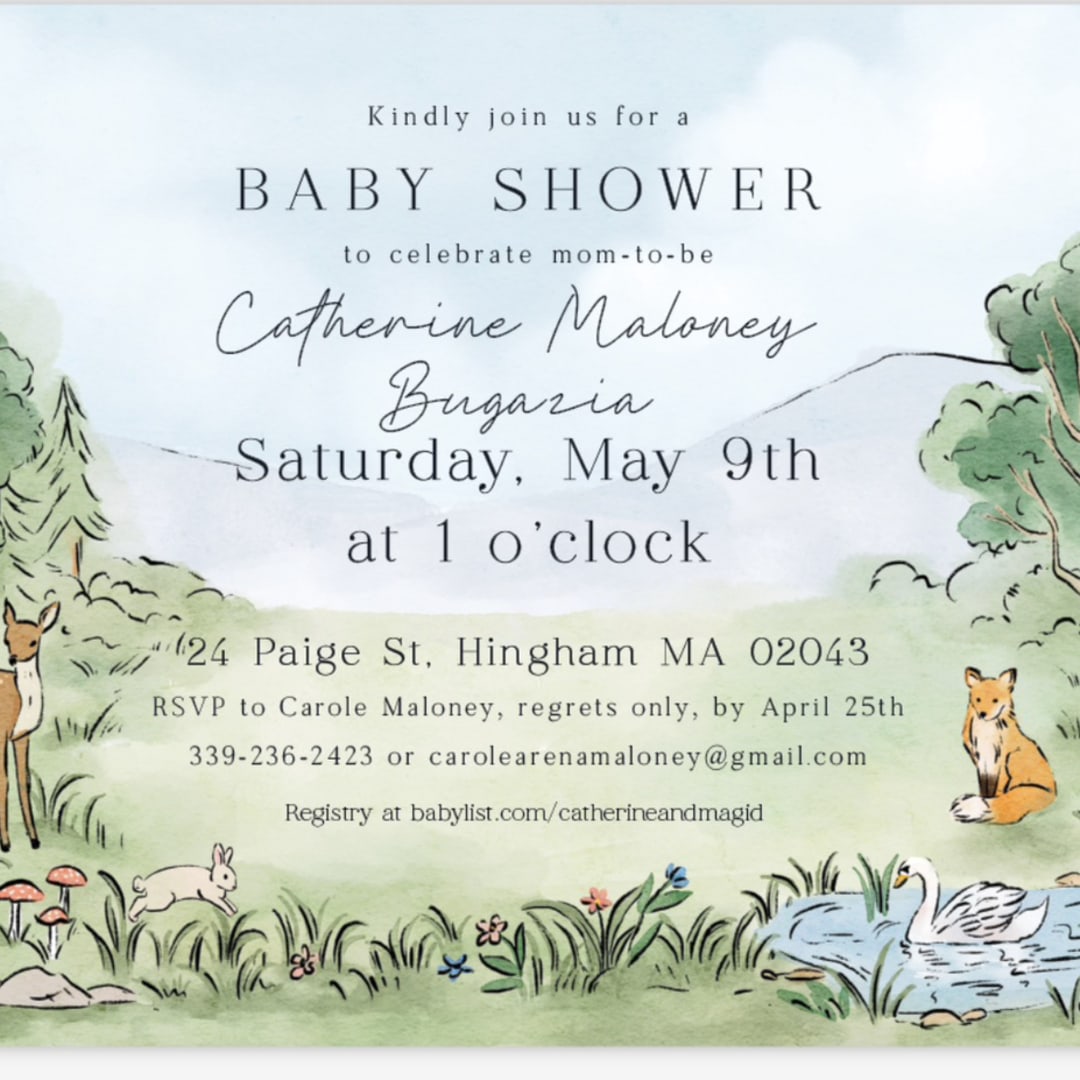 Photo shared by Catherine for their Babylist baby registry.