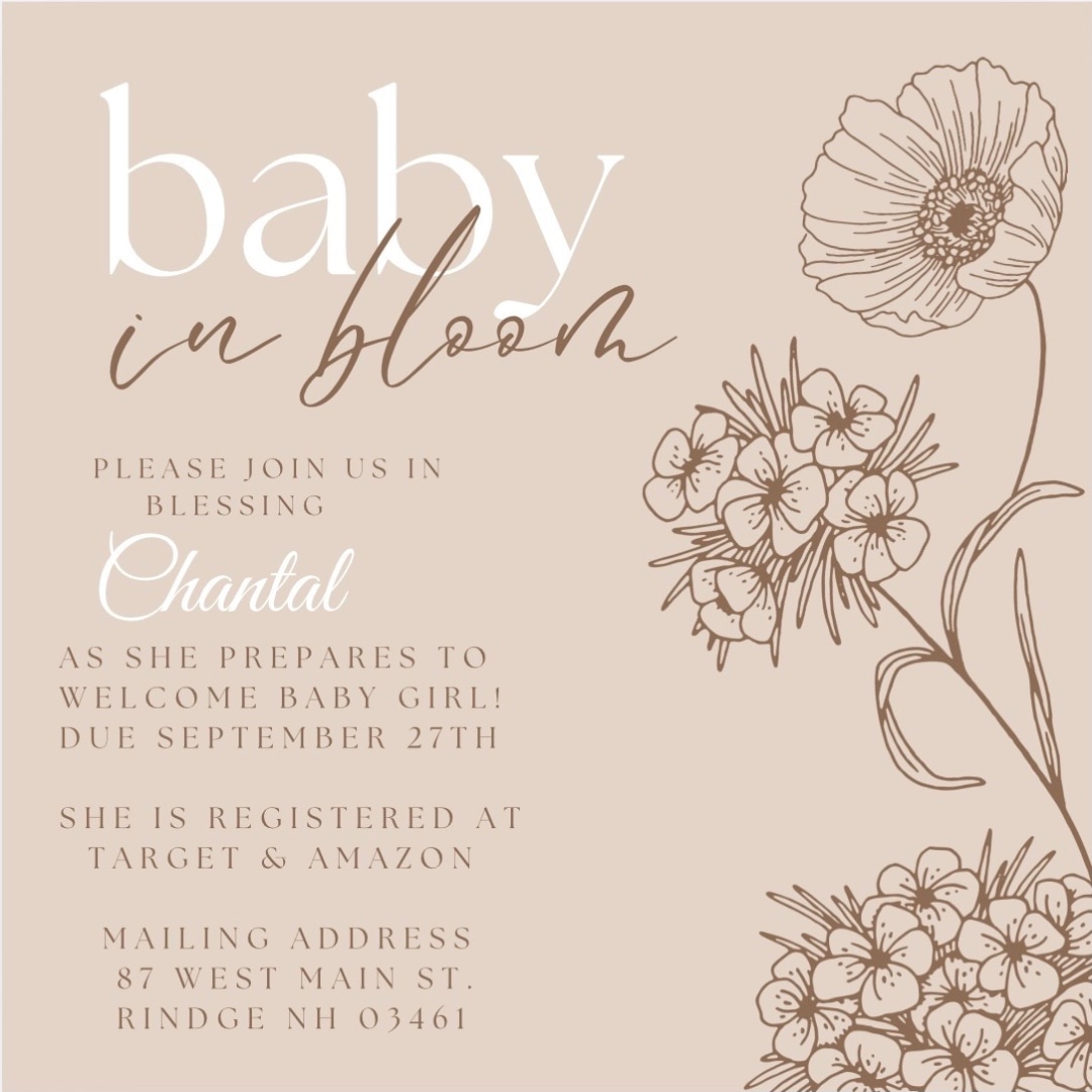 Photo shared by Chantal for their Babylist baby registry.