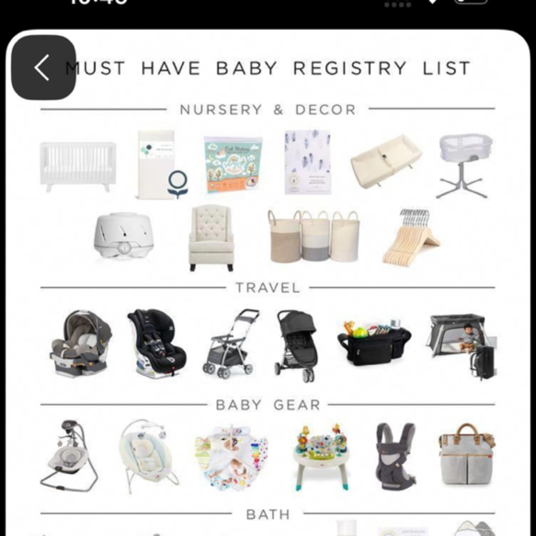 Photo shared by Dinaysha for their Babylist baby registry.