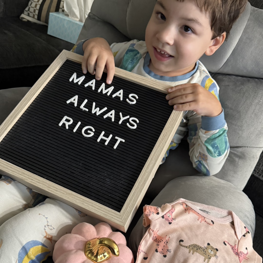 Photo shared by Whitney for their Babylist baby registry.