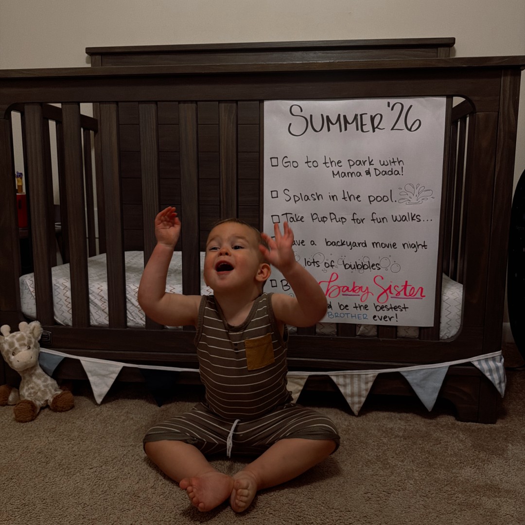 Photo shared by Amanda for their Babylist baby registry.