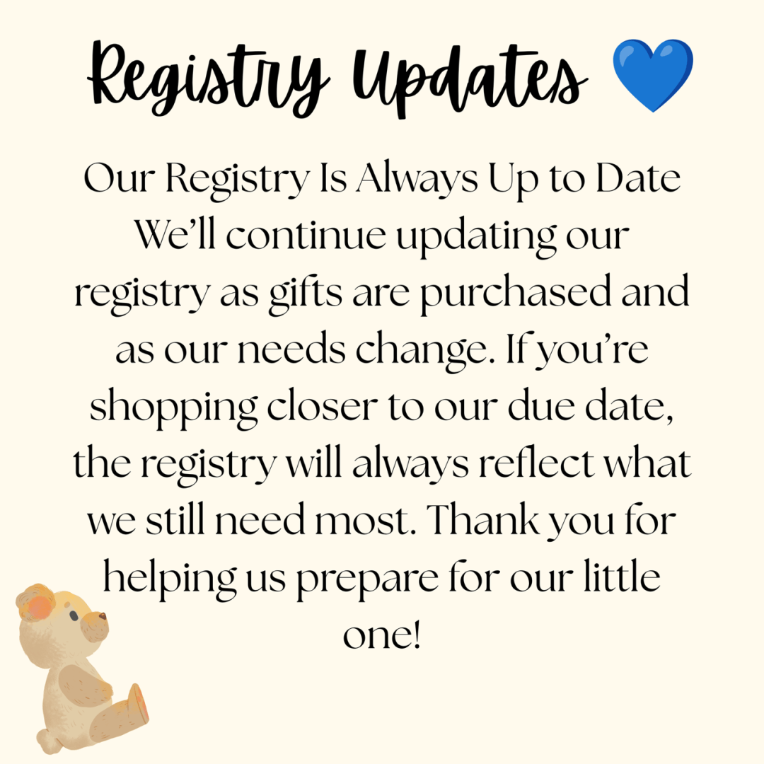 Photo shared by Brook for their Babylist baby registry.